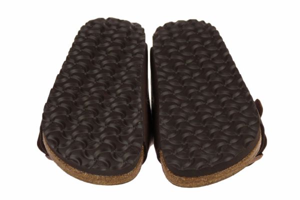 Birkenstock Arizona Narrow Birko-Flor Dark Brown  (51703) - Caramel (Sint-Job-in-’t-Goor)