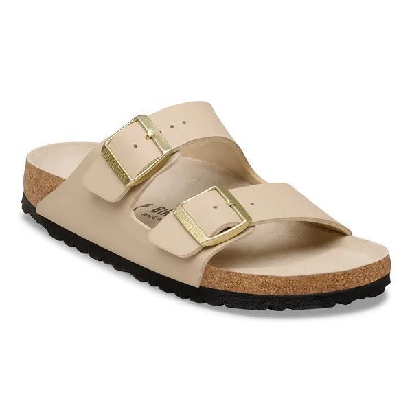 Birkenstock Arizona BF Triples Sandcastle/Oyster  (1031438) - Caramel (Sint-Job-in-’t-Goor)