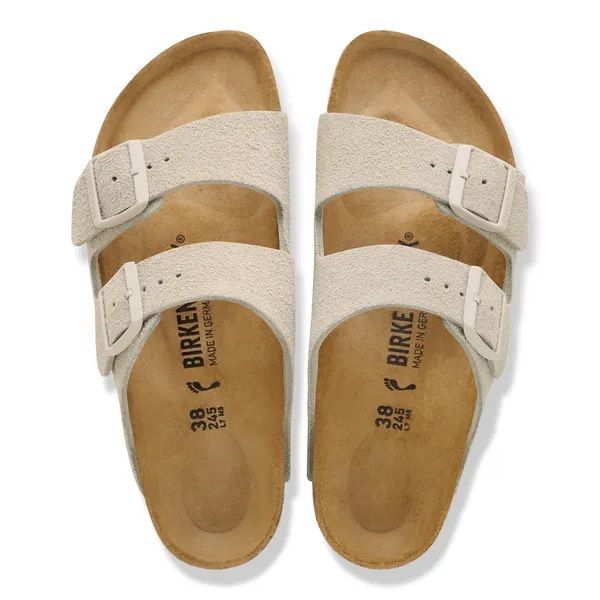 Birkenstock Arizona Suede Leather Oyster  (1031645) - Caramel (Sint-Job-in-’t-Goor)