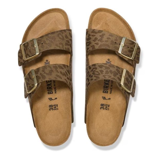 Birkenstock Arizona SYN Leo Khaki  (1030586) - Caramel (Sint-Job-in-’t-Goor)