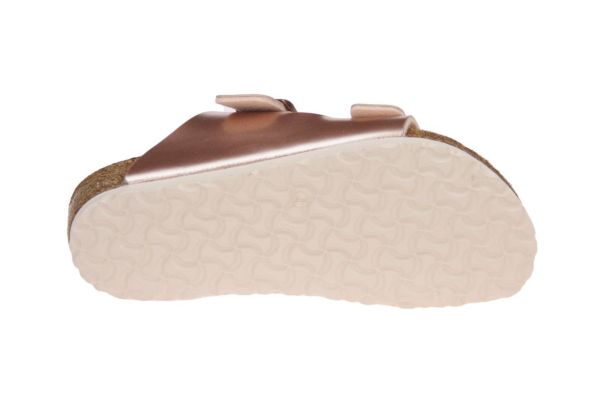 Birkenstock Kids Arizona Narrow Electric Metallic Copper  (1012478) - Caramel (Sint-Job-in-’t-Goor)