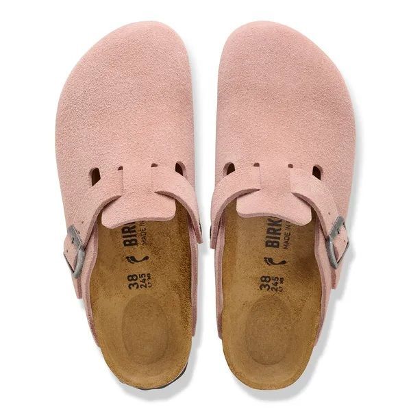 Birkenstock Boston Suede Leather Pink Clay  (1031635) - Caramel (Sint-Job-in-’t-Goor)