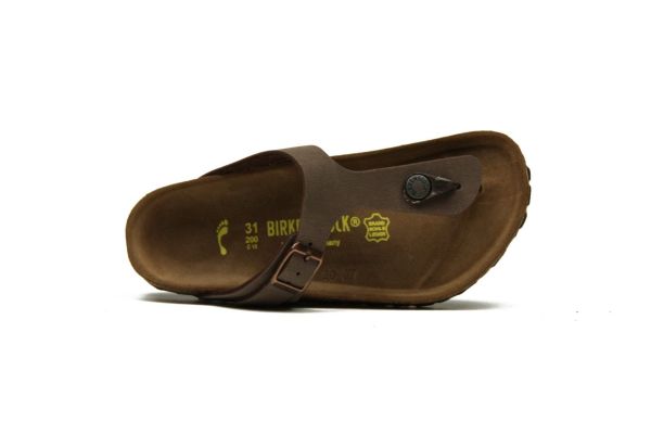 Birckenstock Kids Gizeh Narrow Mocha   (BI846133/043753) - Caramel (Sint-Job-in-’t-Goor)