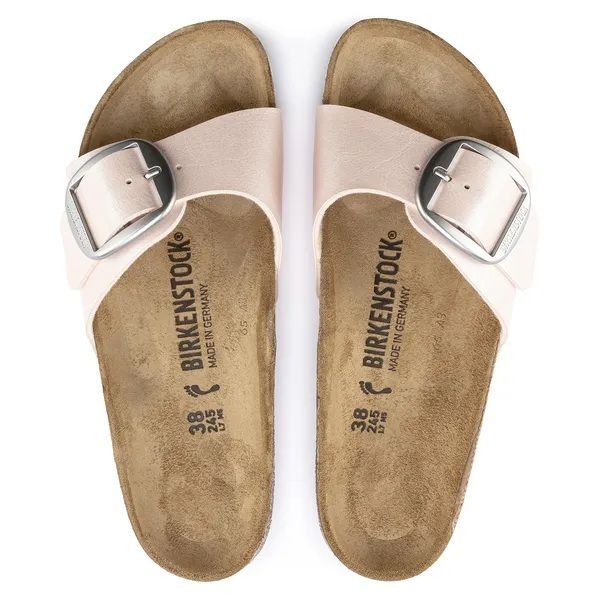 Birkenstock Madrid Big Buckle Birko-Flor Graceful Light Rose  (1018773) - Caramel (Sint-Job-in-’t-Goor)
