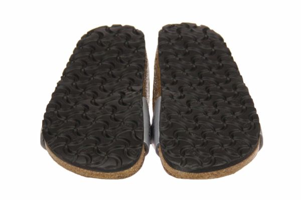 Birkenstock Madrid Narrow Birko-Flor Silver  (40413) - Caramel (Sint-Job-in-’t-Goor)