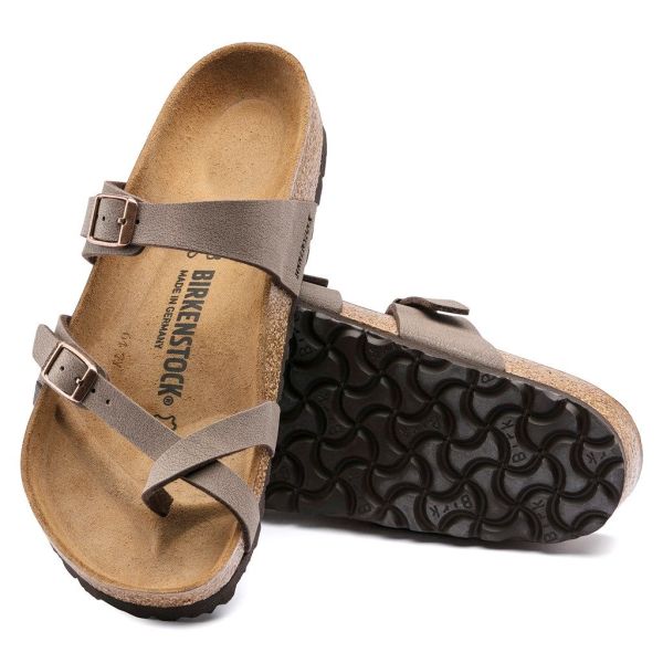 Birkenstock Mayari Regular Birko-Flor Nubuck Mocha  (71061) - Caramel (Sint-Job-in-’t-Goor)