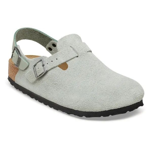 Birkenstock Tokio II Suede Pure Sage  (1031626) - Caramel (Sint-Job-in-’t-Goor)