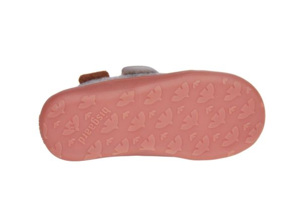 Bisgaard Pav Leeuw Pantoffels - Grijs  (14104-5117) - Caramel (Sint-Job-in-’t-Goor)