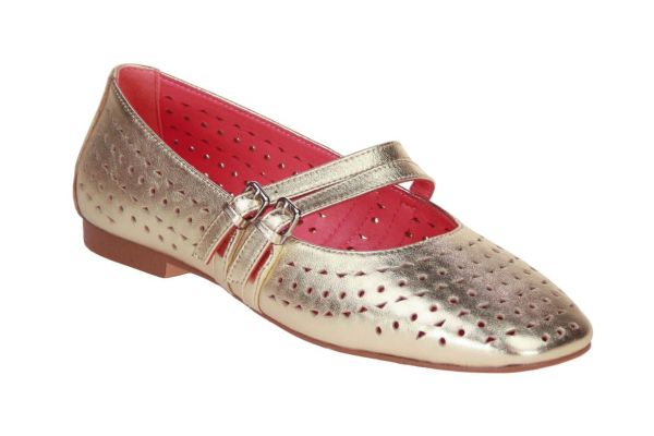 Blackrose Naples Ballerina Goud  (NAPLES03 GOLD) - Caramel (Sint-Job-in-’t-Goor)