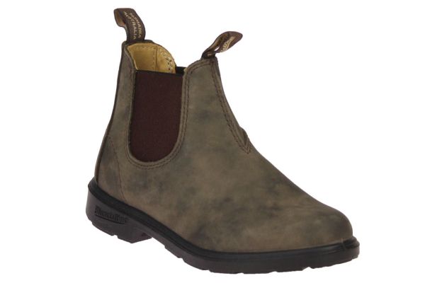 Blundstone Bruine Korte Laars Gevet Leder  (565) - Caramel (Sint-Job-in-’t-Goor)