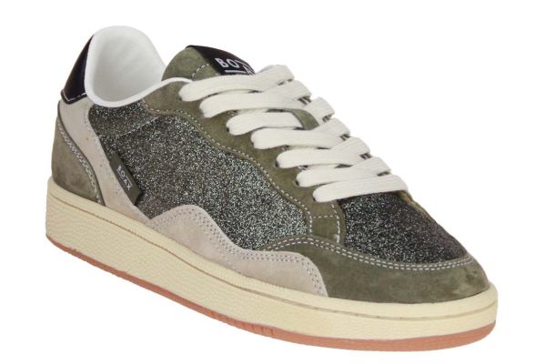 Boax Studio Ace Sneaker Groen  (ACE-2032) - Caramel (Sint-Job-in-’t-Goor)