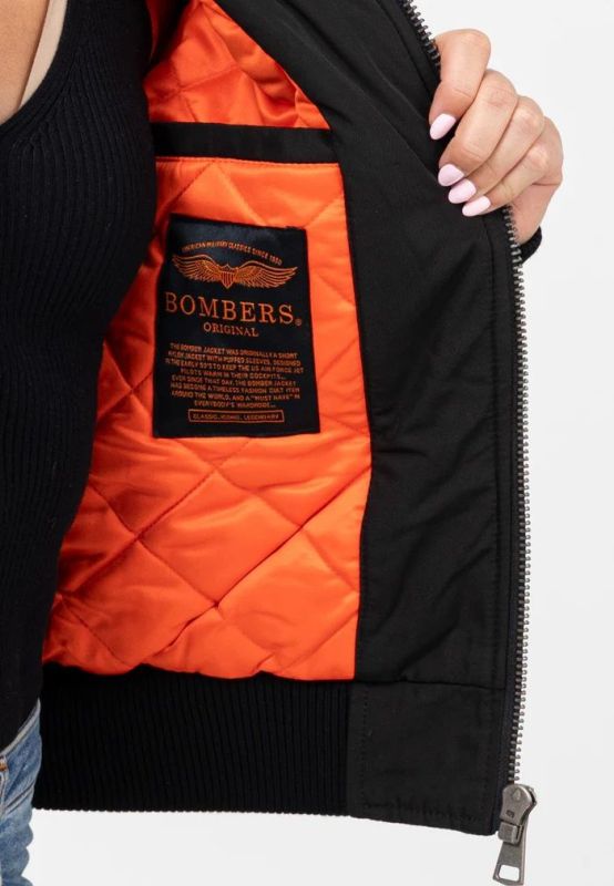 Bombers Original Women Black  (ORI-BLACK) - Caramel (Sint-Job-in-’t-Goor)