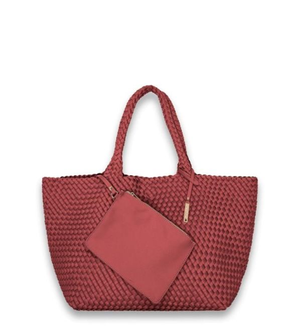 Bulaggi Neopreen Woven Shopper S Bordeaux  (95000-60) - Caramel (Sint-Job-in-’t-Goor)
