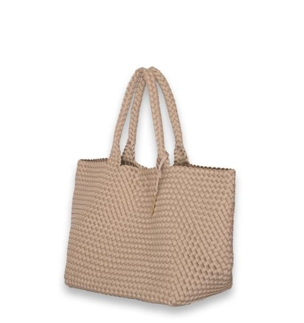 Bulaggi Neopreen Woven Shopper L Taupe  (95001-26) - Caramel (Sint-Job-in-’t-Goor)