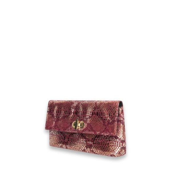 Bulaggi Snake Clutch Bordeaux  (32714-60) - Caramel (Sint-Job-in-’t-Goor)