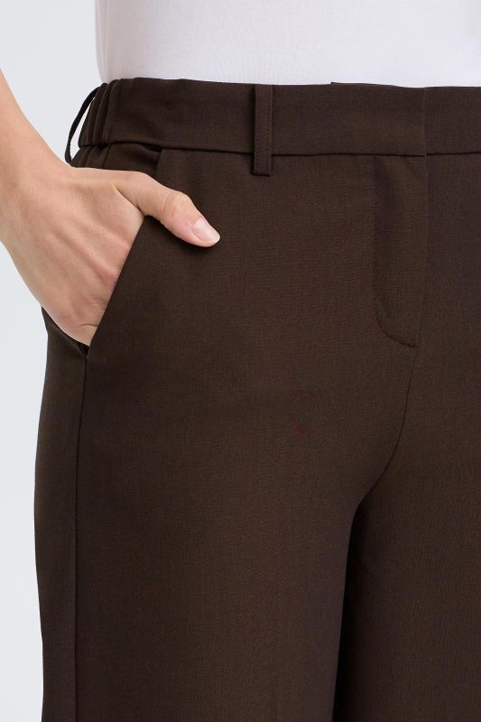 B.Young Danta Wide Leg Pants 2 Java Melange  (20806640-1910161 java melange) - Caramel (Sint-Job-in-’t-Goor)