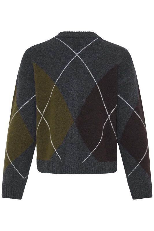 B. Young Osmilla Cardigan - Dark Grey  (20819496-900013131 dark grey) - Caramel (Sint-Job-in-’t-Goor)