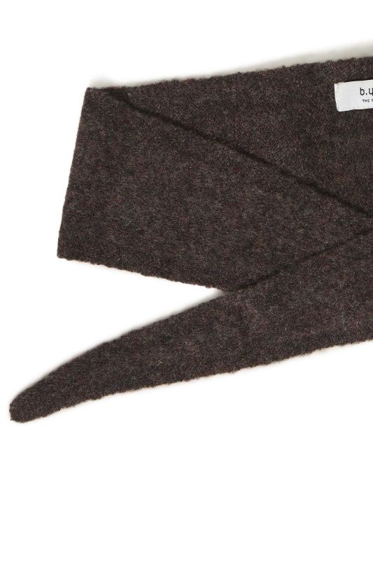 B. Young Vicarvio Scarf Java Melange - Donkerbruin  (20819687-1910161 java melange) - Caramel (Sint-Job-in-’t-Goor)