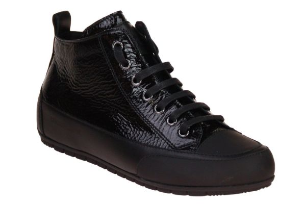 Candice Cooper Sneaker Zwart Lak  (2018828-02) - Caramel (Sint-Job-in-’t-Goor)