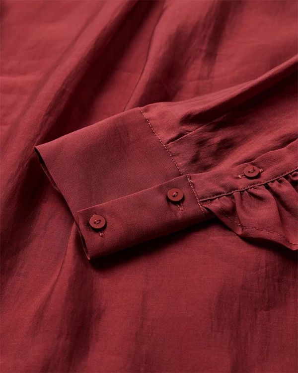 CPH Muse Molly Shirt With Ruffles Red Pear  (206639 RED PEAR) - Caramel (Sint-Job-in-’t-Goor)
