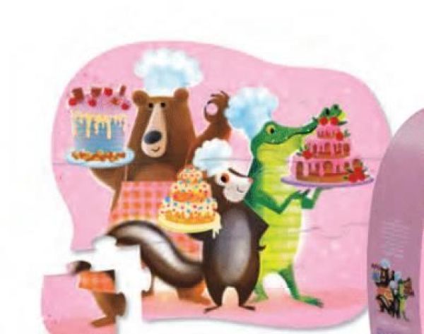 Crocodile Creek Puzzel Sweet Treats -12 stuks  (41229) - Caramel (Sint-Job-in-’t-Goor)