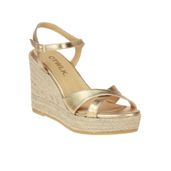 Catwalk Namme Gouden Sandaal  (NAMME-32) - Caramel (Sint-Job-in-’t-Goor)
