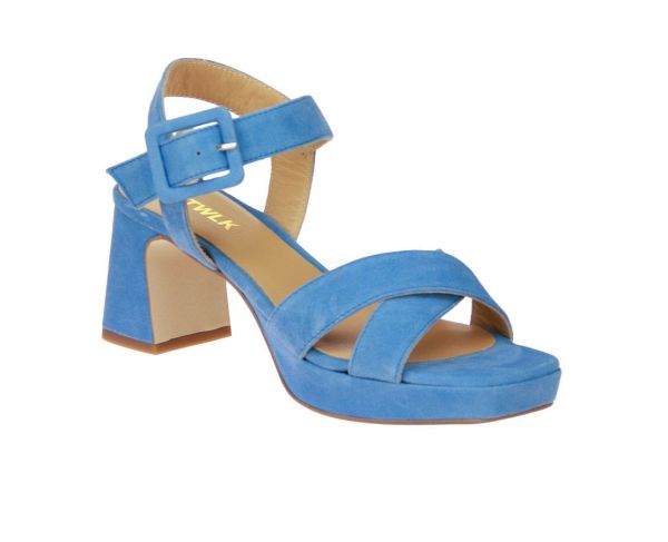 Catwalk Nanouch Blauwe Sandaal  (NANOUCH-11) - Caramel (Sint-Job-in-’t-Goor)
