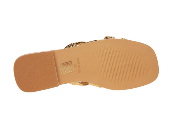Catwalk Antigone Goud Metallic Slipper  (ANTIGONE-38) - Caramel (Sint-Job-in-’t-Goor)