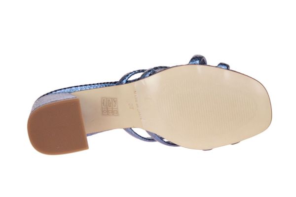 Catwalk Tero Blauw Metallic Slipper  (TERO-36) - Caramel (Sint-Job-in-’t-Goor)