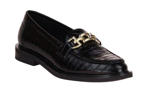 Catwalk Bacchus Zwarte Moccasin  (BACCHUS/24) - Caramel (Sint-Job-in-’t-Goor)