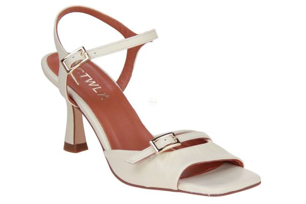 CTWLK Ramble Sandaal Offwhite  (RAMBLE/W7) - Caramel (Sint-Job-in-’t-Goor)