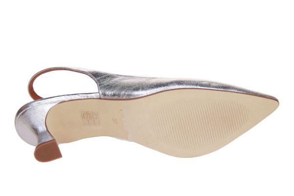 CTWLK Roupy Slingback Zilver  (ROUPY/G4) - Caramel (Sint-Job-in-’t-Goor)