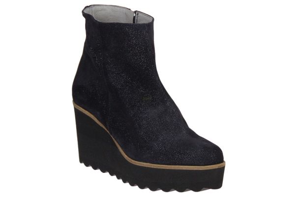 Catwalk Madrid Blauwe Korte Laars  (MADRID) - Caramel (Sint-Job-in-’t-Goor)