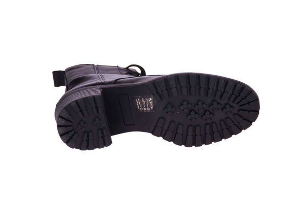 Debutto Donna Zwarte Korte Laars  (VER04-NERO) - Caramel (Sint-Job-in-’t-Goor)
