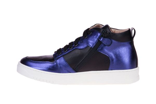 Dianetti Paars-Zwarte Sneaker  (I1466) - Caramel (Sint-Job-in-’t-Goor)