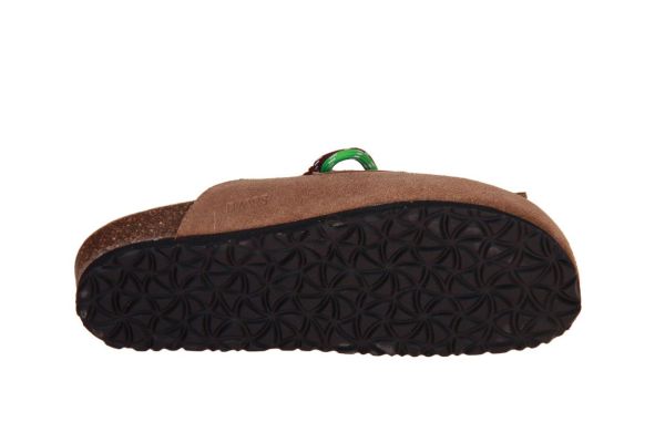 DWRS Sakai Slipper Brown  (B12166-07/8701) - Caramel (Sint-Job-in-’t-Goor)