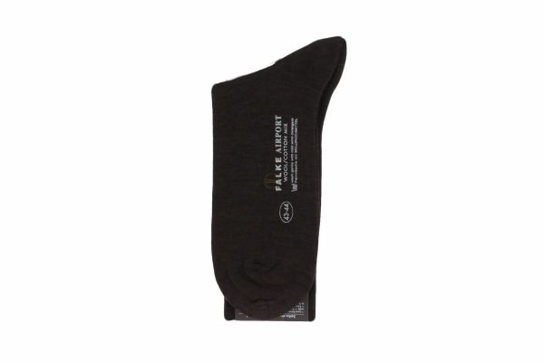 Falke Airport Katoen-Wol Mix Bruin  (14435/5450) - Caramel (Sint-Job-in-’t-Goor)