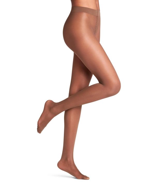 Falke Pure Matt 20DEN Panty Espresso  (43120-5188) - Caramel (Sint-Job-in-’t-Goor)