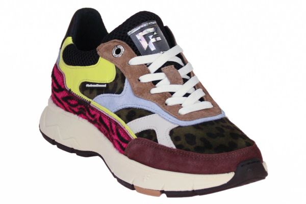 Floris van Bommel Daysi 03.11 Dark Green  (10133-51/01) - Caramel (Sint-Job-in-’t-Goor)