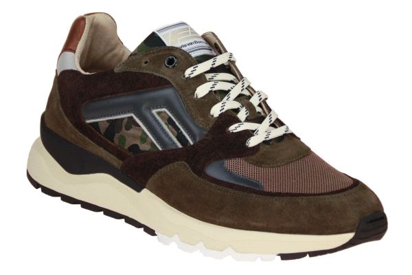 Floris van Bommel De Treener 01.19 Dark Green  (10154-51/02) - Caramel (Sint-Job-in-’t-Goor)