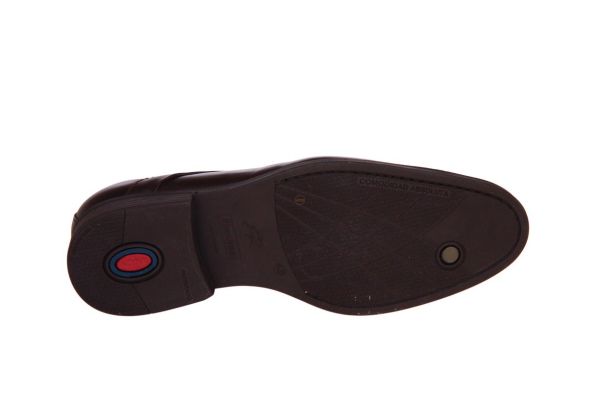 Flucho Nantes Geklede Schoen - Donkerbruin  (F2488 CASTANO) - Caramel (Sint-Job-in-’t-Goor)