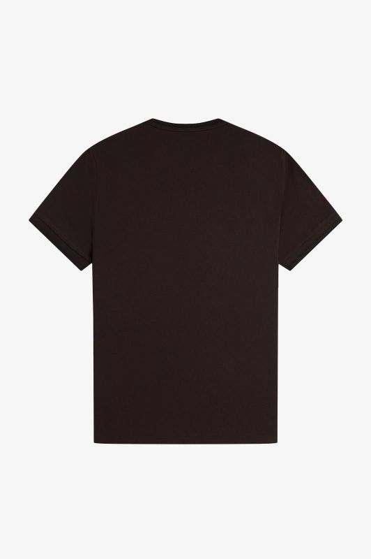 Fred Perry Twin Tipped T-Shirt Rich Brown/Black  (M1588V-86C ) - Caramel (Sint-Job-in-’t-Goor)