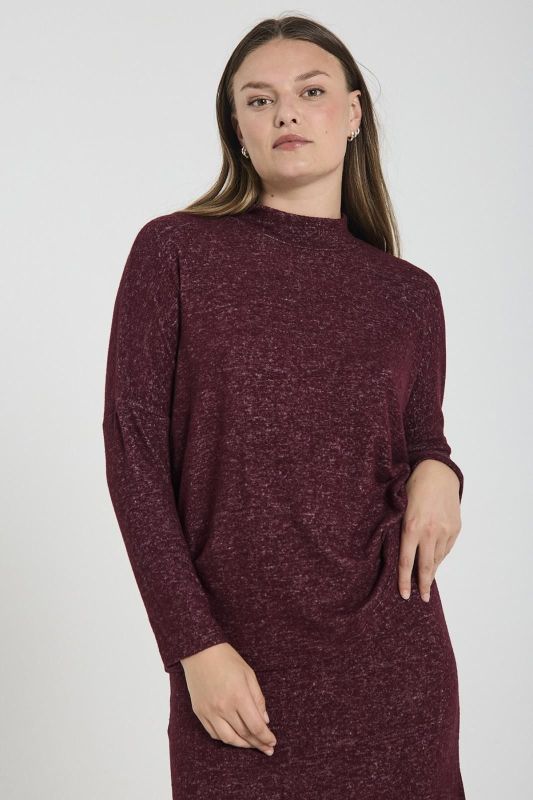 Freequent Laveco Blouse Port Royale Melange  (207051 PORT ROYALE MELANGE) - Caramel (Sint-Job-in-’t-Goor)