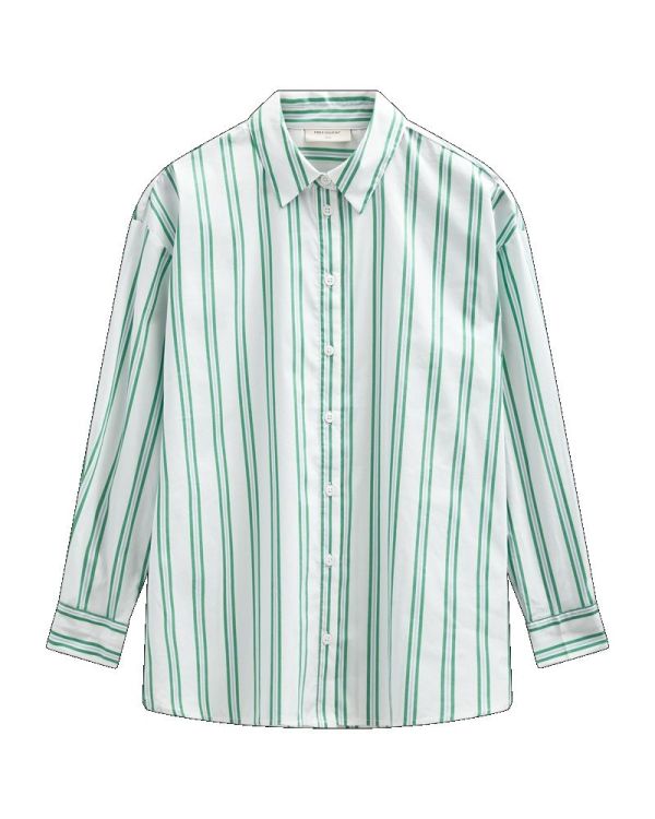 FQ Fina Shirt Star Offwhite/Bright Green  (207500 STAR OFFWHITE) - Caramel (Sint-Job-in-’t-Goor)