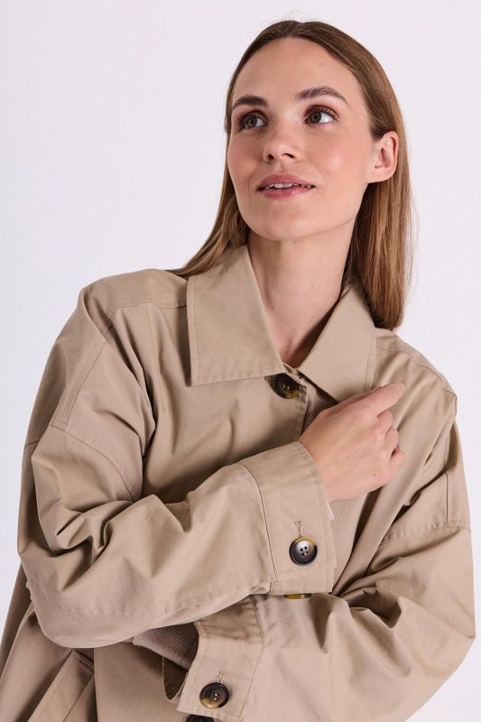 FQ Zofia Jacket Simply Taupe  (207707 SIMPLY TAUPE) - Caramel (Sint-Job-in-’t-Goor)