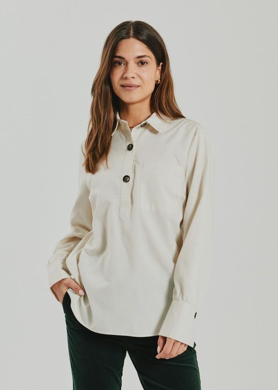 FQ Flynn Shirt Moonbeam  (121815 moonbeam ) - Caramel (Sint-Job-in-’t-Goor)