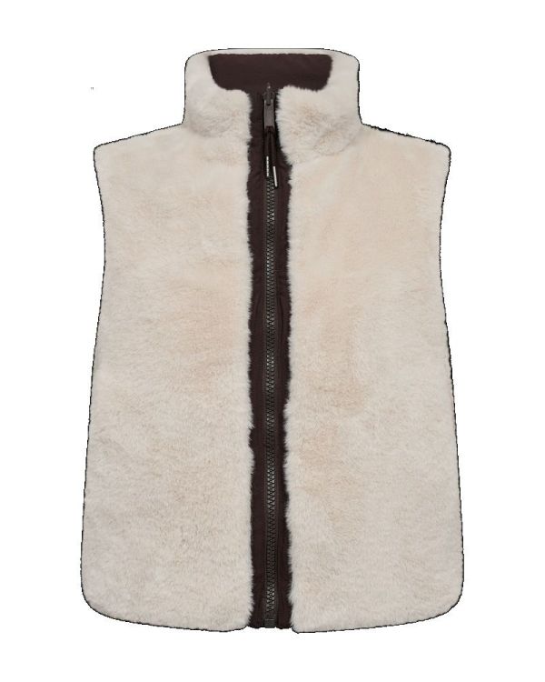 FQ Ravi Waistcoat Mole/Moonbeam  (211926 mole moonbeam) - Caramel (Sint-Job-in-’t-Goor)
