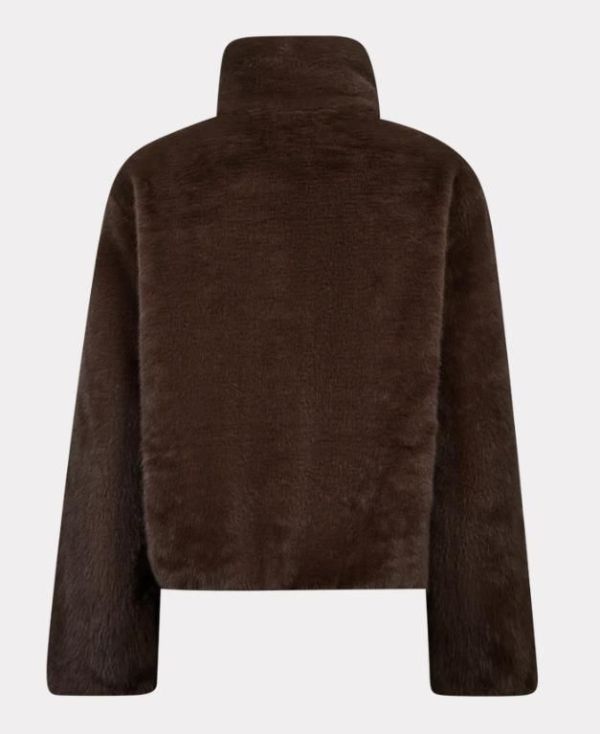 FQ Minky Jacket Coffee Bean  (212404 coffe bean) - Caramel (Sint-Job-in-’t-Goor)
