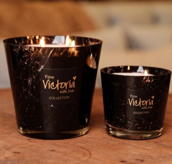 From Victoria  With Love Marble Black  (marble-black) - Caramel (Sint-Job-in-’t-Goor)
