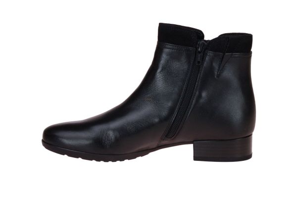 Gabor Comfort Zwarte Enkellaars H-Leest  (72.718-57) - Caramel (Sint-Job-in-’t-Goor)